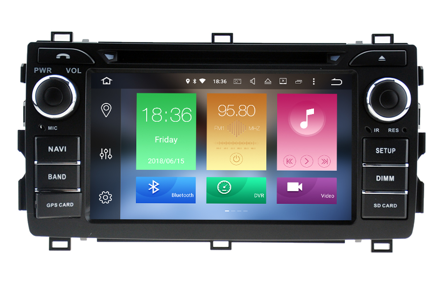 Toyota Auris 2013-2015 Aftermarket Radio Upgrade 